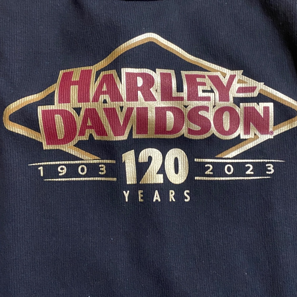 Harley-Davidson 120th Anniversary Black Tank - Picture 3 of 4